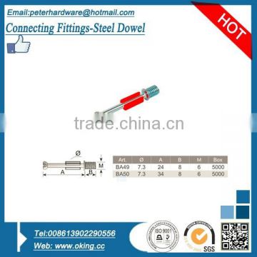 Connecting Dowel, connecting fittings for furniture board