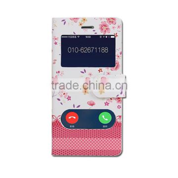 2015 high quality OEM pattern tpu+pu leather case cover for LG L80