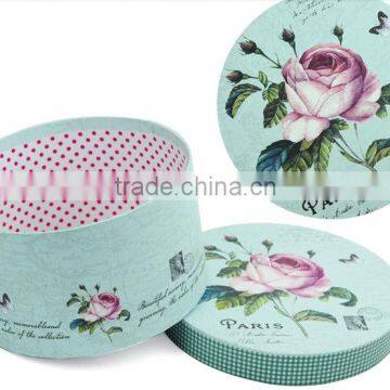 Newly style for round paper gift packaging box for sale