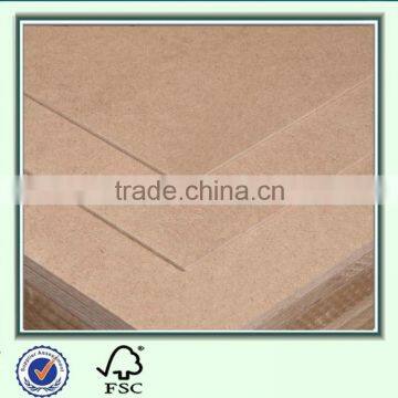 China E1 glue mdf board 3mm for furniture