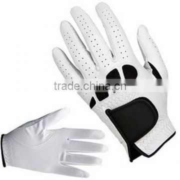 Cabretta Leather Golf Glove White