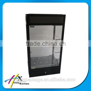 Best quality watch display showcase with transparent glass