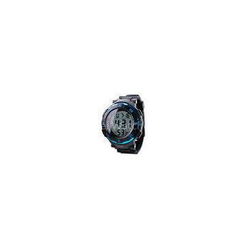 PU Strap Multifunction Sport Watch EL Backlight Compass Digital Watches
