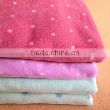 microfiber printing polar fleece fabric china manufacture