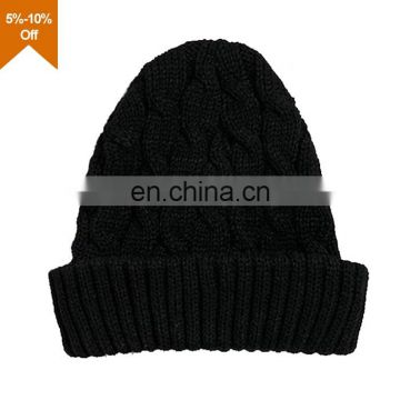 Qianzun lady/girl's winter knitted beanie hat
