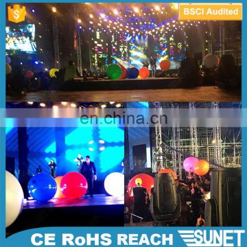 Cheer up assorted color inflatable wedding lighted balloons
