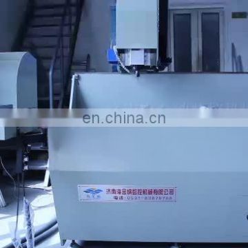 Jinan Hisena aluminum profile copy router drilling and milling machine with cnc system