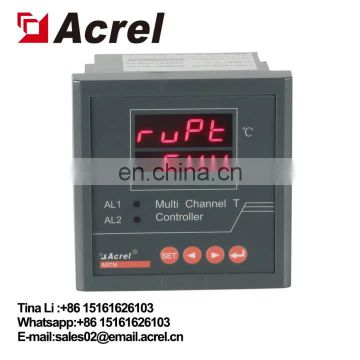 Acrel 8 PT100 measurement 8 Channel Temperature Controller for distribution box ARTM-8