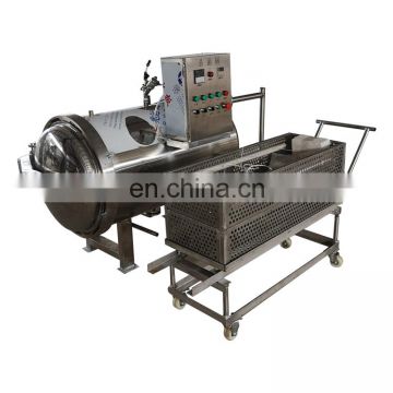 Small hot water circulation sterilization pot for food