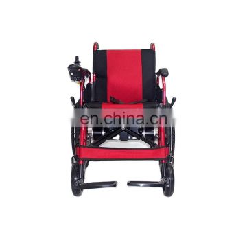 Portable Lightweight Handicapped Folding Motorized Automatic Power Electric Wheelchair for Disabled