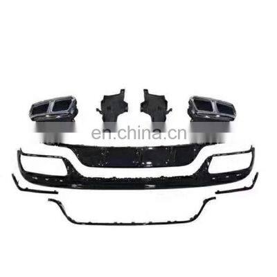 REAR BUMPER FOR Mercedes Benz S CLASS W222 S63 COUPE DIFFUSER AND EXHAUST PIPES