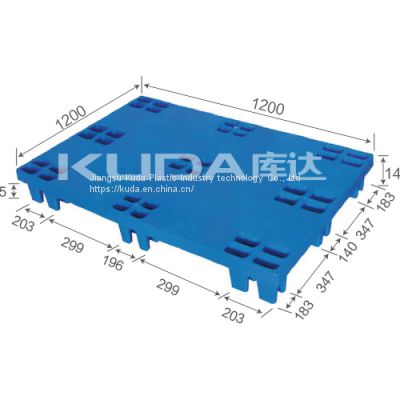 Warehouse export used of china manufacturer good quality 1212A PBQX PLASTIC PALLET