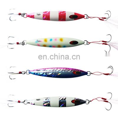 100g 120g 150g Metal JIG Lead Fishing Hard Lure For Saltwater With  High quality hook