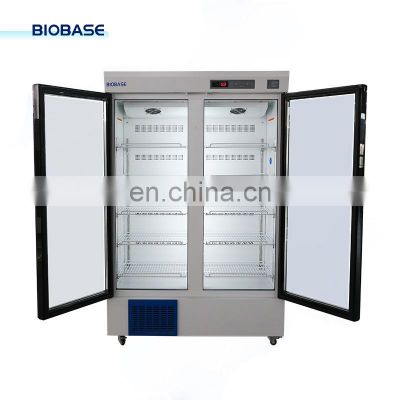 BIOBASE China Laboratory Refrigerator BPR-5V1000 Double Door Laboratory Refrigerator 2-8 Degrees for lab