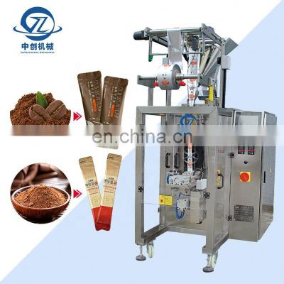 Full Automatic Sugar Stick Bag Reciprocating Envasadora Vertical Packaging Instant Coffee Powder Strip Sachet Filling Machine