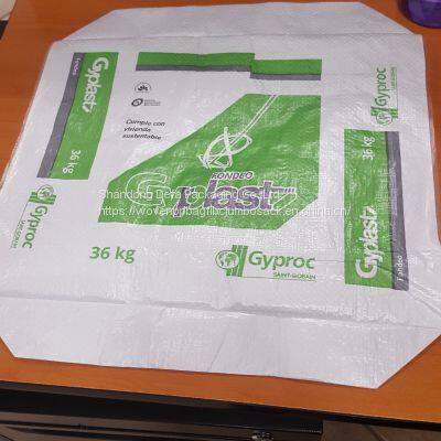 BOPP laminated PP woven bags chicken poultry feed bag 50kg animal feed packaging