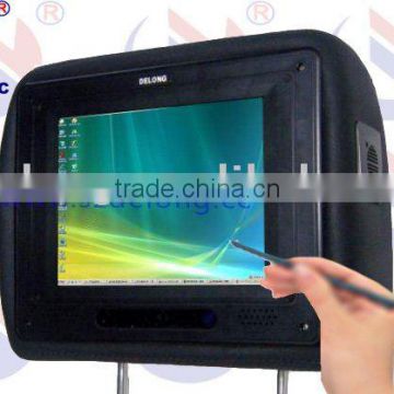 8inch headrest taxi computer with touchscreen,wifi