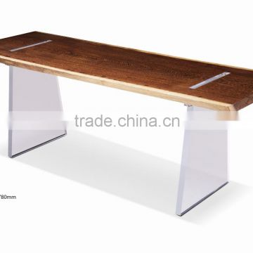 New Fashion Design Wooden Dining Table For Dining Room Use Also Can Be Use As Console Table