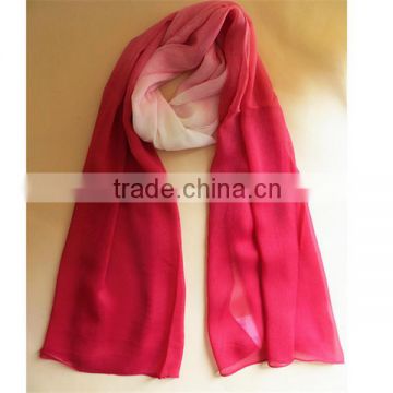 import custom design soft chinese digital print silk scarf