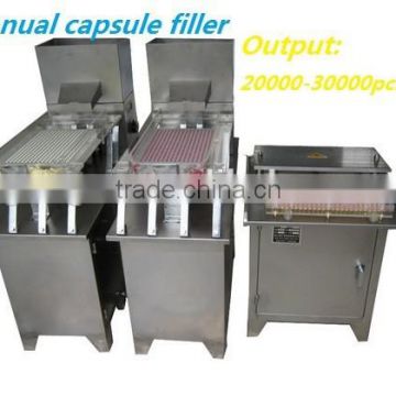 Manual capsule filling machine