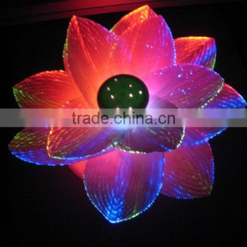 fiber optic lotus, Faser optisches Lotus