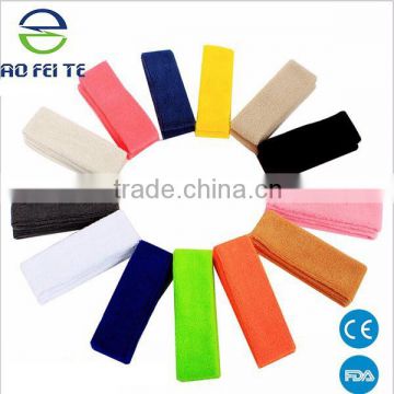 Alibaba express Neon Colored Custom Cotton Head Sweatbands for Sports                        
                                                Quality Choice