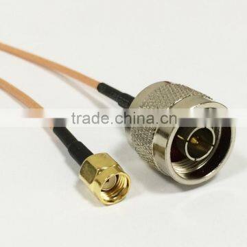 20CM Pigtail coaxial jumper cable RG316 extension cable 8INCH N male plug to RP-SMA male RF adapter connector