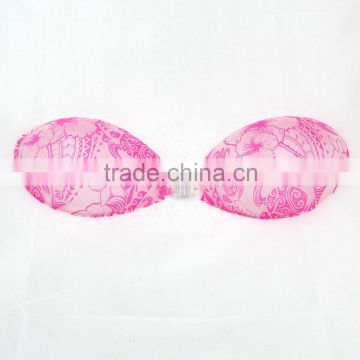 Ideal fashions Silicone cute and beauty lace girl nude invisible silicone bras Invisible Bras Wedding bra