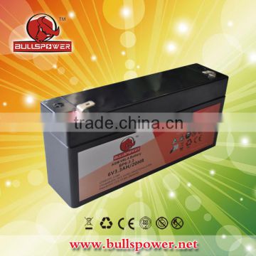 Lead acid battery 6v 3.3ah dry cell battery ups rechargeable battery