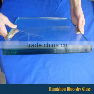 19mm thick clear tempered glass