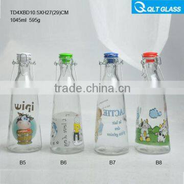 Multifunctional milk pudding glass bottle glass milk bottle with low price