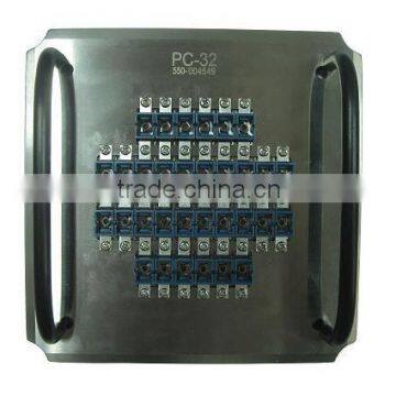 Optical Fiber SC/PC Connector Polishing Fixture SC-PC-32, 32 Positions