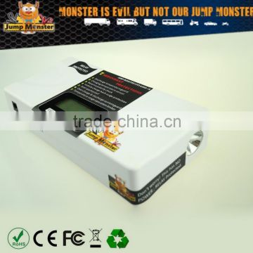 fashion power bank jump starter for lithium ion battery 12v vehicles