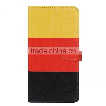 UV printing PU mobile phone flap cover made in Shenzhen factory