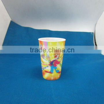 3D plastic cup 350ML