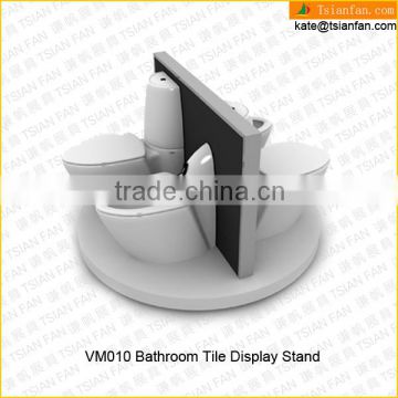 VM010---Wholesale closestool sanitation display stand