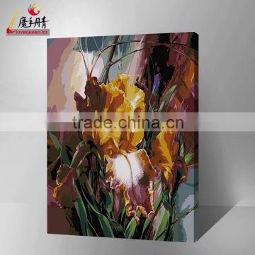 Home Decoration wall Photo canvas painting by number from chinese factory Love queen