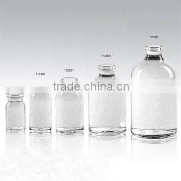 injection bottle use for pharmaceutical package