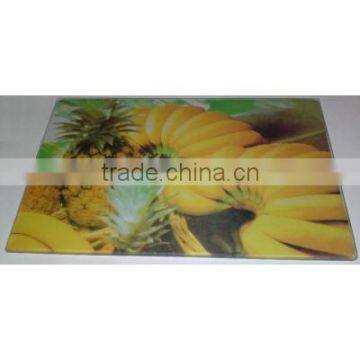 Tempered Glass Chopping Board with 3 to 5mm Thickness, Customized Sizes are Accepted