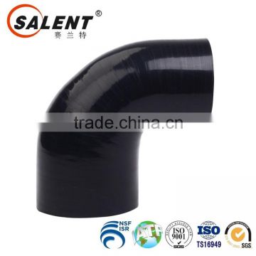 high temperature 38mm to 25mm black 90 degree clear auto silicone reducer elbow hose silicone rubber hose