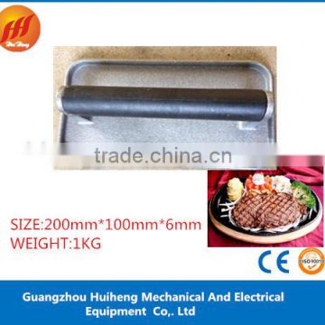 1kg Cast Iron Cookware Equipment for Grill Meat HHC-12