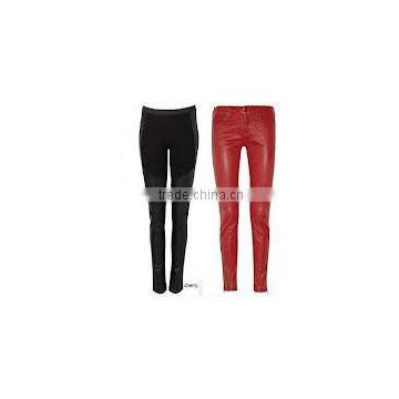 Hot Sale Black Ladies Leather Pants,Wholesale Skinny Ladies Leather Pants,Cool Lady leather pants In tight design