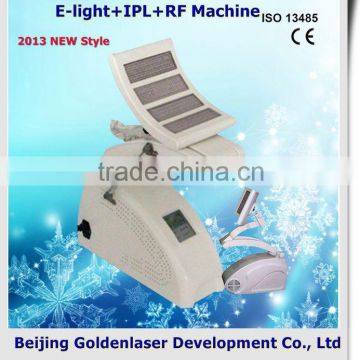 www.golden-laser.org/2013 New style E-light+IPL+RF machine air pressure detoxin