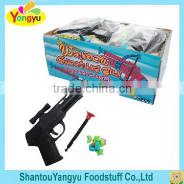 Individual Packing Chirldren Shooting Gun toy with sweet Ftuis Candy