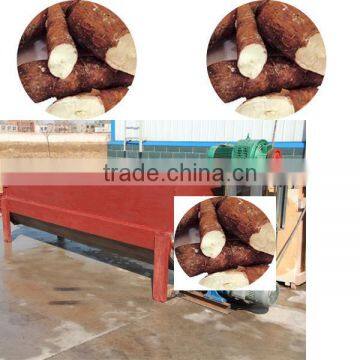 Yuca peeling making machine