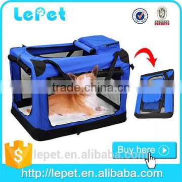 Custom logo foldable top opening cat carrier pet carrier soft sided cat carrier
