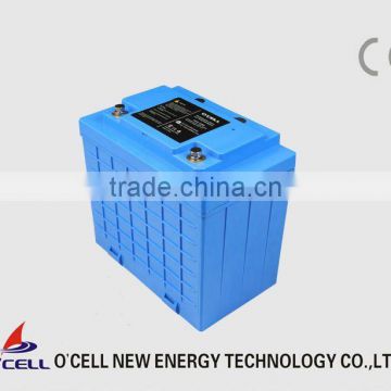 12V110Ah LiFePO4 battery with continuous 100A discharging & BCI group 24 size