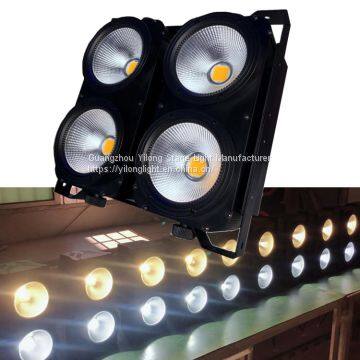 Led Cob Wash Light High Brightness 400W Blinder Led Light Cool/Warm White  Led Stage Lighting