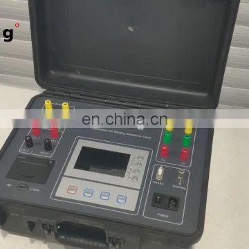 DC Current Resistance Tester Transformer winding resistence meter three phase dc resistance tester
