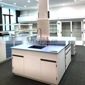 Chemical resistant university laboratory workbench lab faucet table work bench